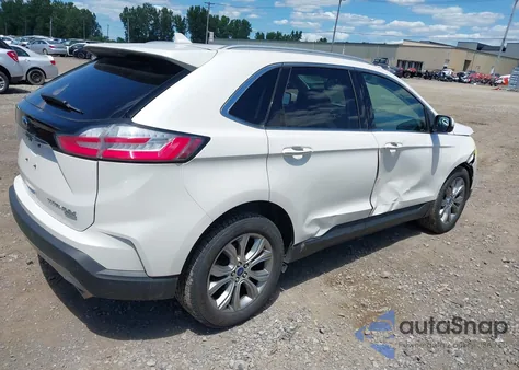 2019 Ford Edge Titanium from USA, damaged, VIN 2FMPK4K94KBB57409